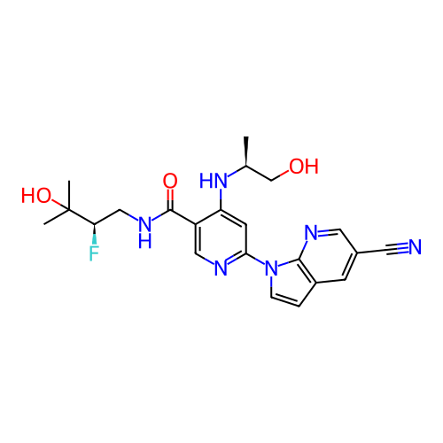 Chemical structure of BindingDB Monomer ID 187408