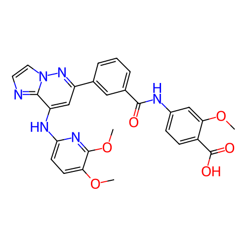 Chemical structure of BindingDB Monomer ID 188174