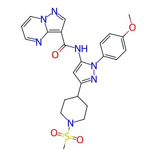 Chemical structure of BindingDB Monomer ID 188750