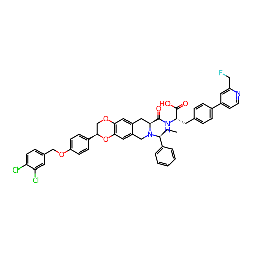 Chemical structure of BindingDB Monomer ID 190042