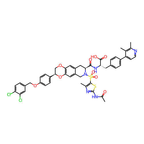 Chemical structure of BindingDB Monomer ID 190156