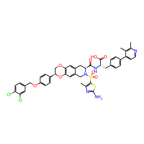 Chemical structure of BindingDB Monomer ID 190157
