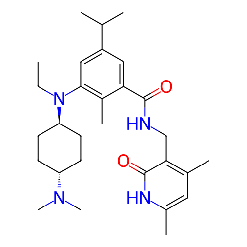 Chemical structure of BindingDB Monomer ID 190195