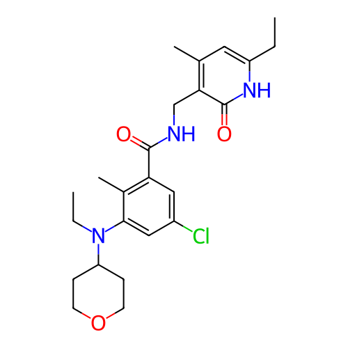 Chemical structure of BindingDB Monomer ID 190198