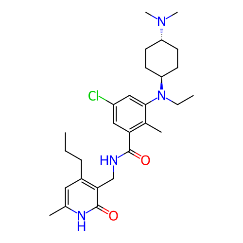 Chemical structure of BindingDB Monomer ID 190206