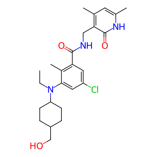 Chemical structure of BindingDB Monomer ID 190223