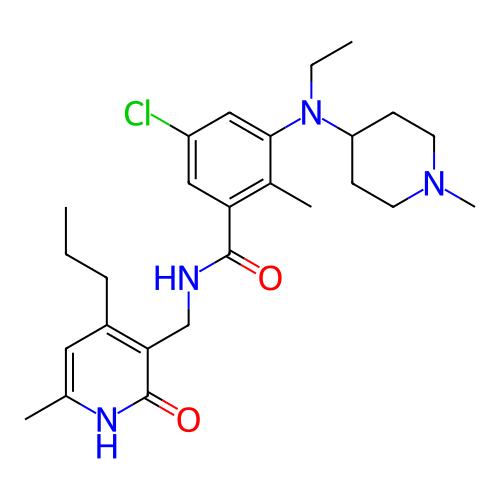 Chemical structure of BindingDB Monomer ID 190224