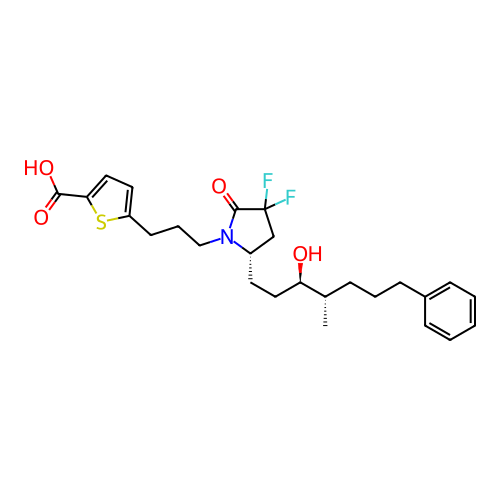 Chemical structure of BindingDB Monomer ID 190281
