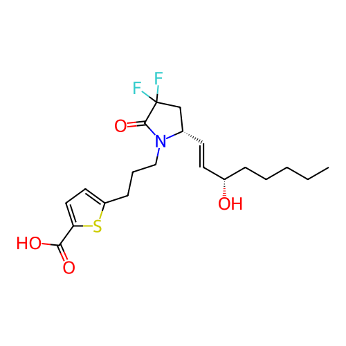 Chemical structure of BindingDB Monomer ID 190282