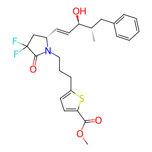 Chemical structure of BindingDB Monomer ID 190284