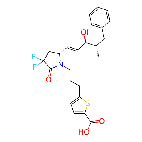 Chemical structure of BindingDB Monomer ID 190286
