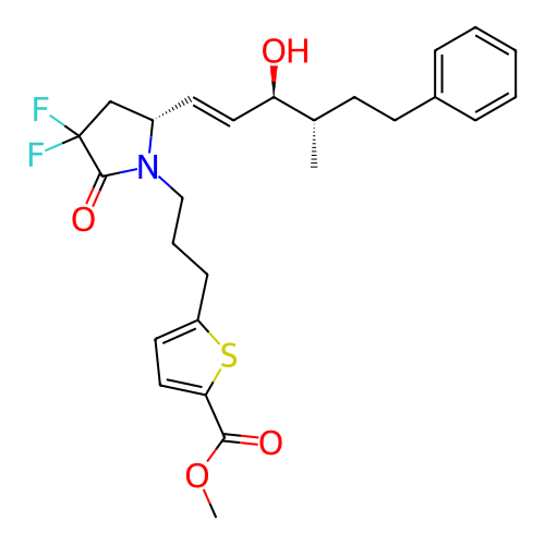 Chemical structure of BindingDB Monomer ID 190287