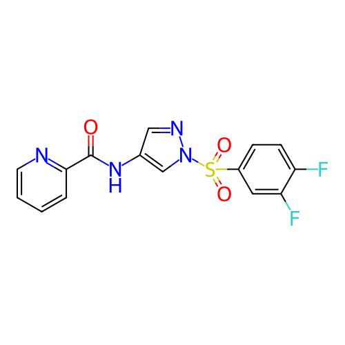 Chemical structure of BindingDB Monomer ID 190409