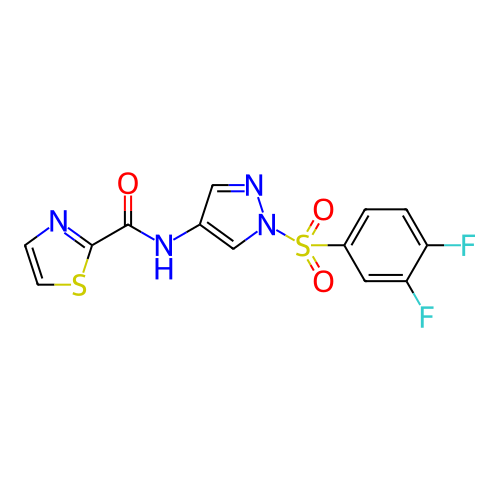 Chemical structure of BindingDB Monomer ID 190410