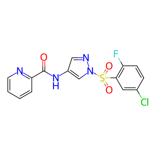 Chemical structure of BindingDB Monomer ID 190416