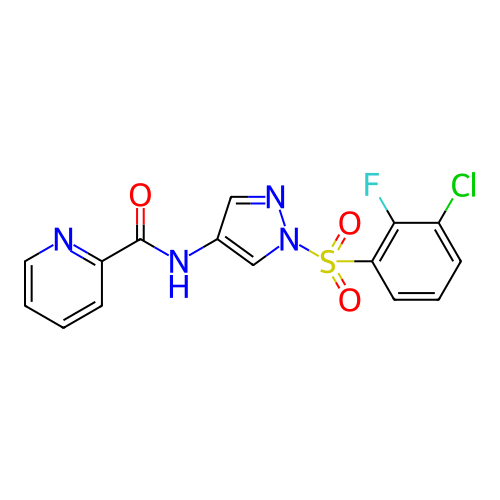 Chemical structure of BindingDB Monomer ID 190417