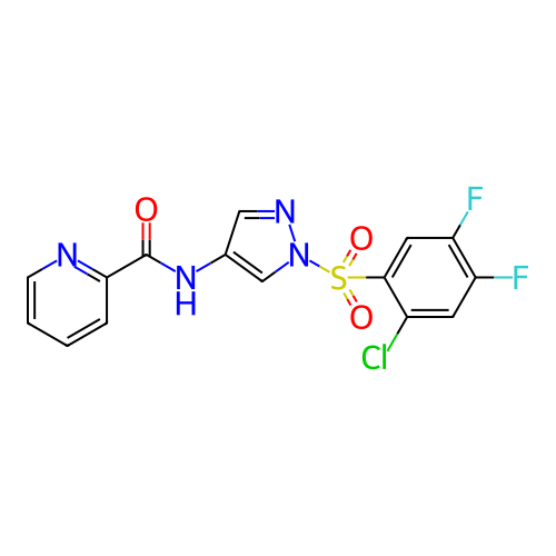 Chemical structure of BindingDB Monomer ID 190422