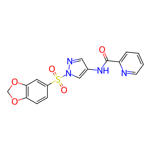 Chemical structure of BindingDB Monomer ID 190436