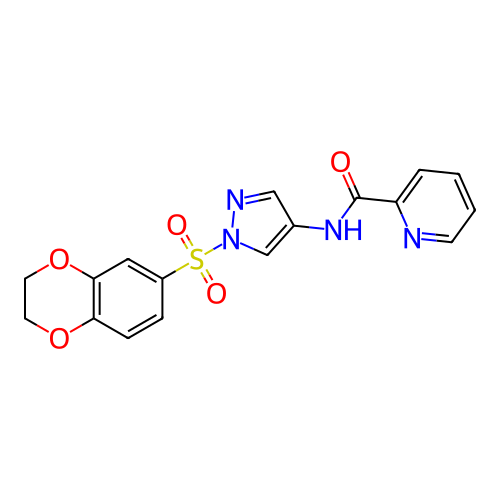 Chemical structure of BindingDB Monomer ID 190444