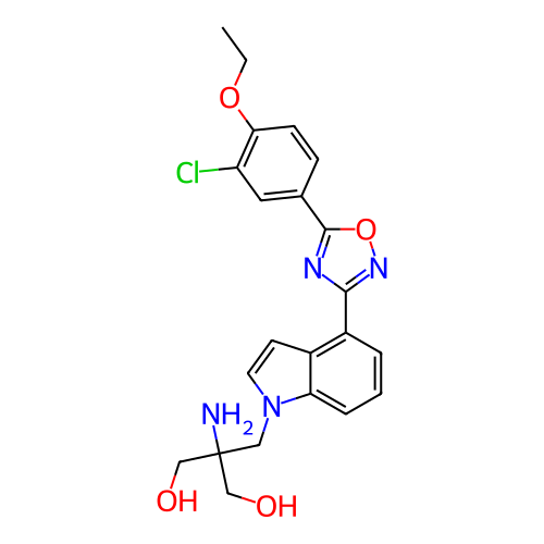 Chemical structure of BindingDB Monomer ID 190513
