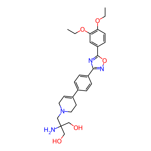 Chemical structure of BindingDB Monomer ID 190516