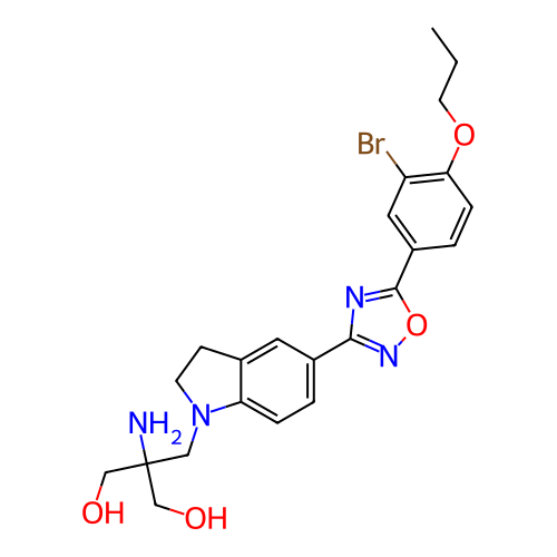 Chemical structure of BindingDB Monomer ID 190526