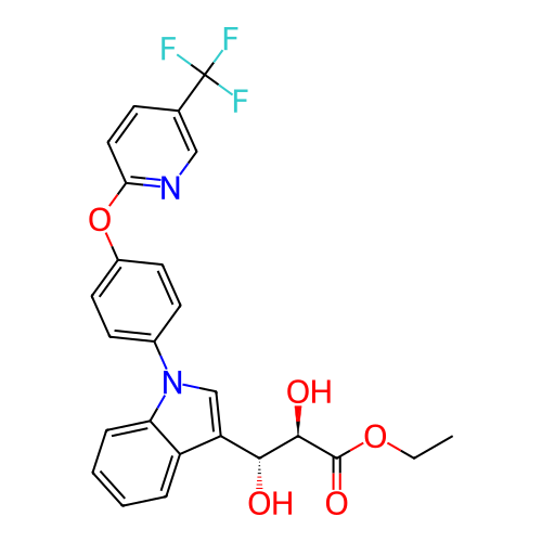 Chemical structure of BindingDB Monomer ID 190556