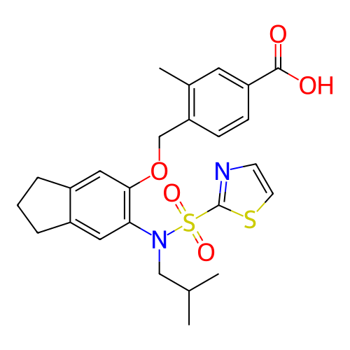 Chemical structure of BindingDB Monomer ID 190563