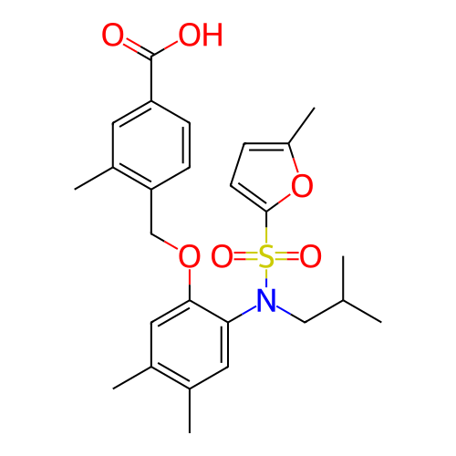 Chemical structure of BindingDB Monomer ID 190565