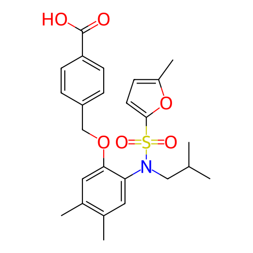 Chemical structure of BindingDB Monomer ID 190566