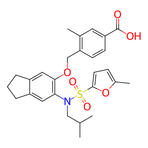 Chemical structure of BindingDB Monomer ID 190568