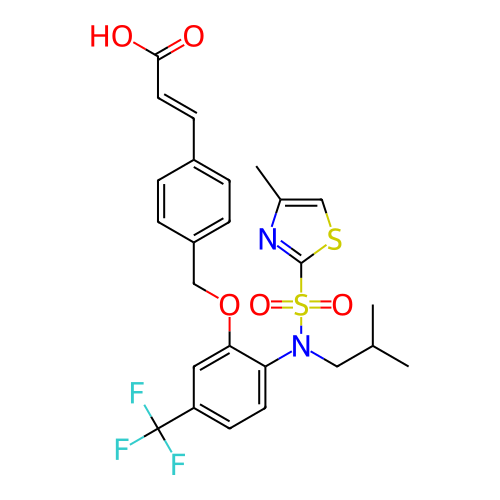 Chemical structure of BindingDB Monomer ID 190569