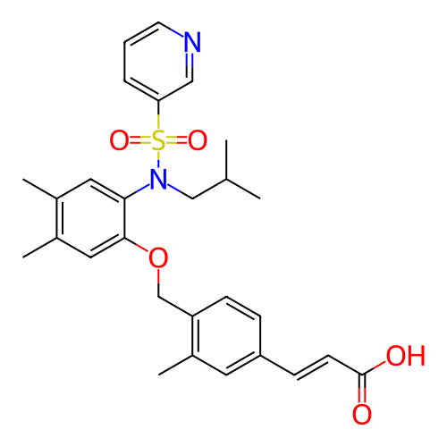 Chemical structure of BindingDB Monomer ID 190571