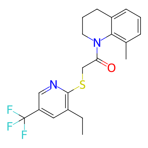 Chemical structure of BindingDB Monomer ID 190594