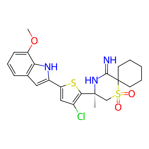 Chemical structure of BindingDB Monomer ID 190745
