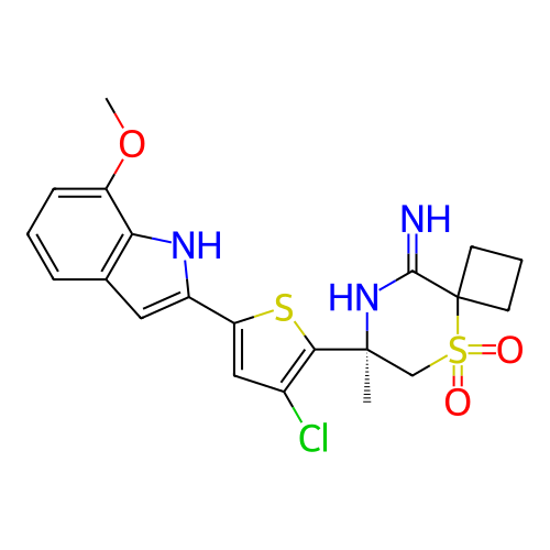 Chemical structure of BindingDB Monomer ID 190761