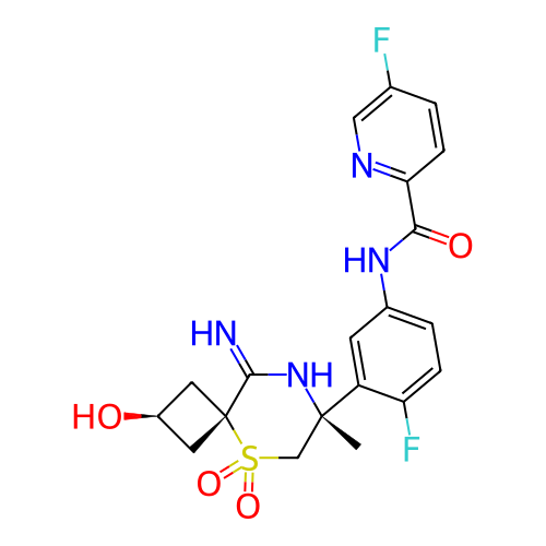 Chemical structure of BindingDB Monomer ID 190808