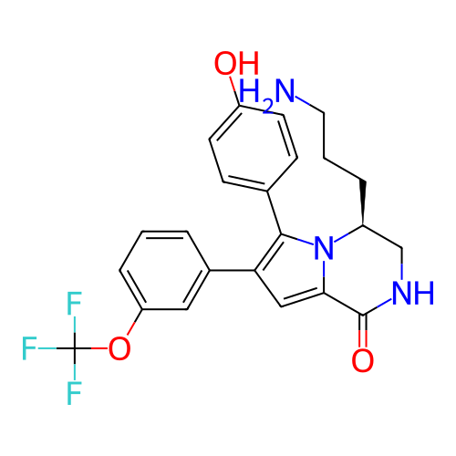 Chemical structure of BindingDB Monomer ID 191107