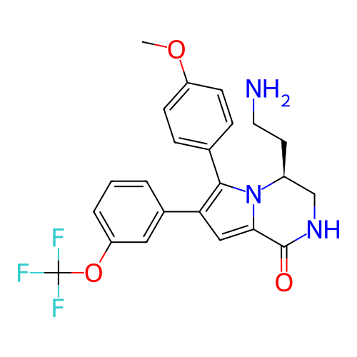 Chemical structure of BindingDB Monomer ID 191109