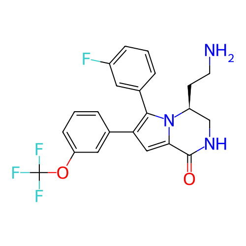 Chemical structure of BindingDB Monomer ID 191126