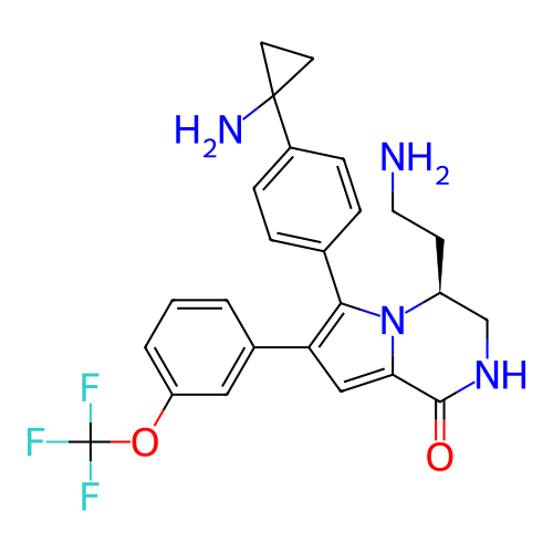 Chemical structure of BindingDB Monomer ID 191129