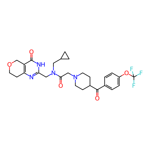 Chemical structure of BindingDB Monomer ID 191201