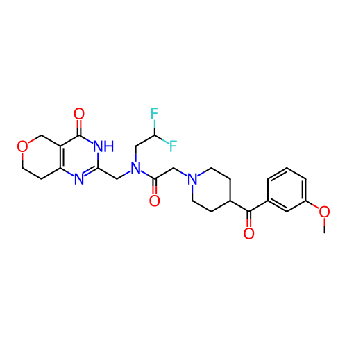 Chemical structure of BindingDB Monomer ID 191204