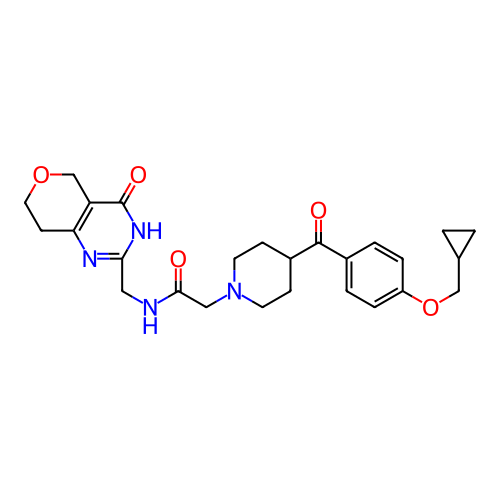 Chemical structure of BindingDB Monomer ID 191216