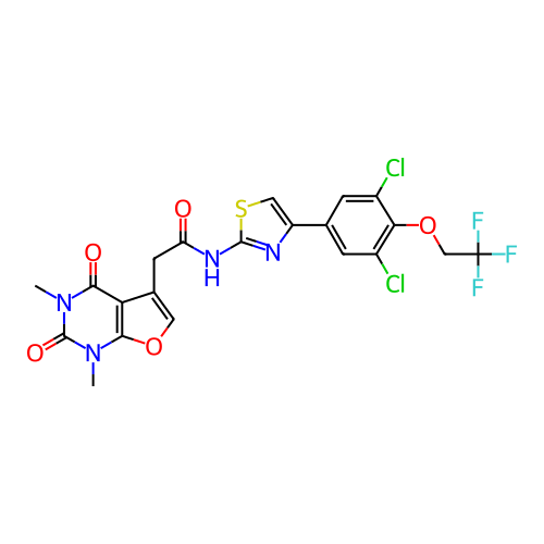 Chemical structure of BindingDB Monomer ID 191653