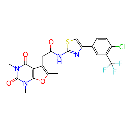 Chemical structure of BindingDB Monomer ID 191722