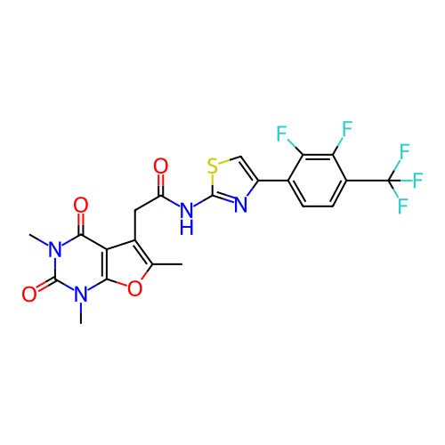 Chemical structure of BindingDB Monomer ID 191725