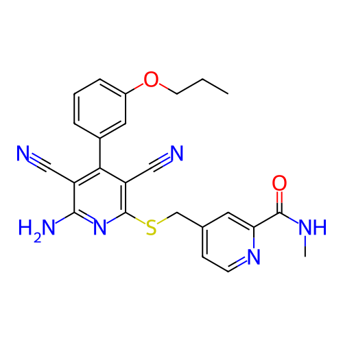 Chemical structure of BindingDB Monomer ID 191821