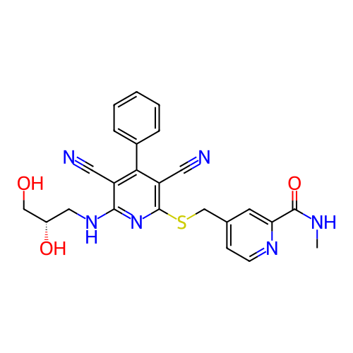 Chemical structure of BindingDB Monomer ID 191855