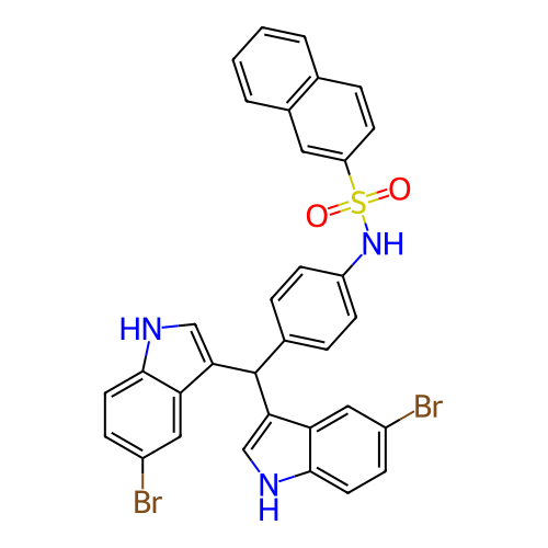 Chemical structure of BindingDB Monomer ID 193793